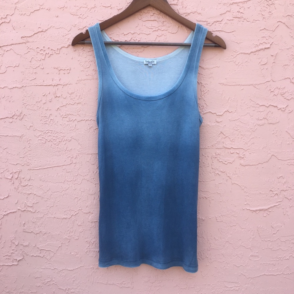 Splendid Ombré Tee Tank Top